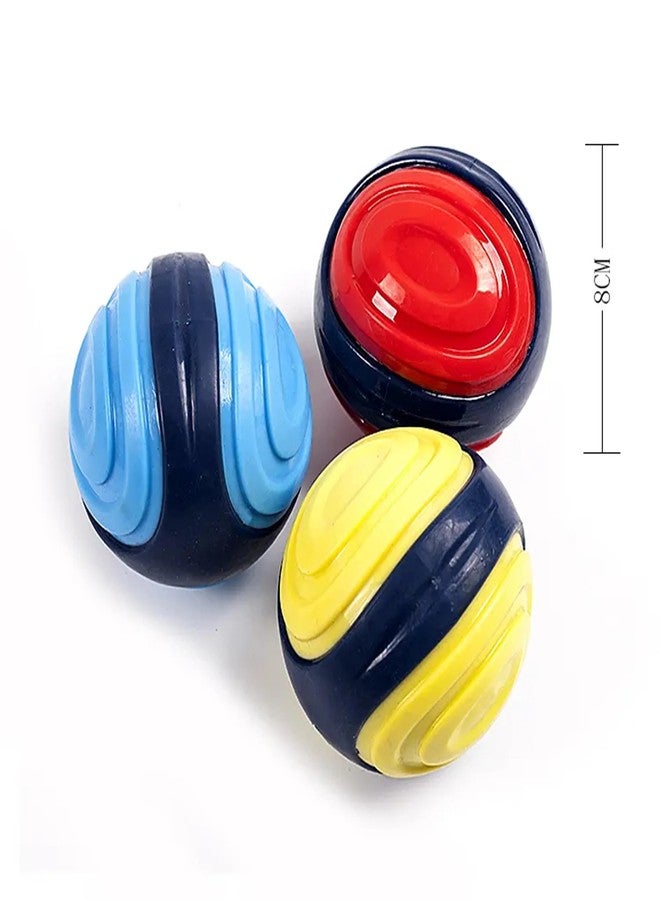 KsPups Dogs Squeaky Interactive Ball Toy | Tug and Fetch Sound Chew Toys for Pet and Dog - Color As Vary I Pcs-1 - Image 2